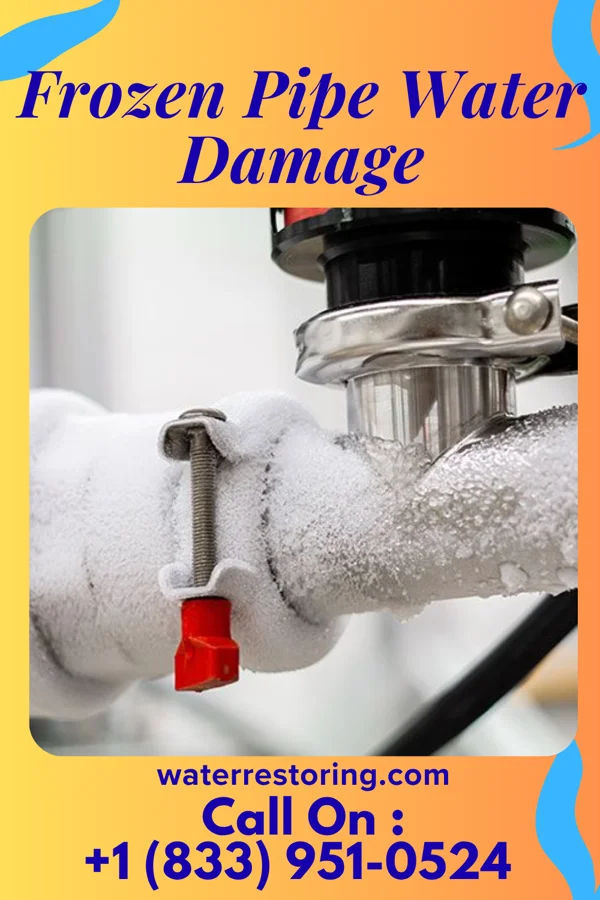 Frozen Pipe Water Damage in Kerens, TX